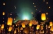 Jelang Peringatan Waisak, Ribuan Lampion Dilepas ke Udara di Borobudur